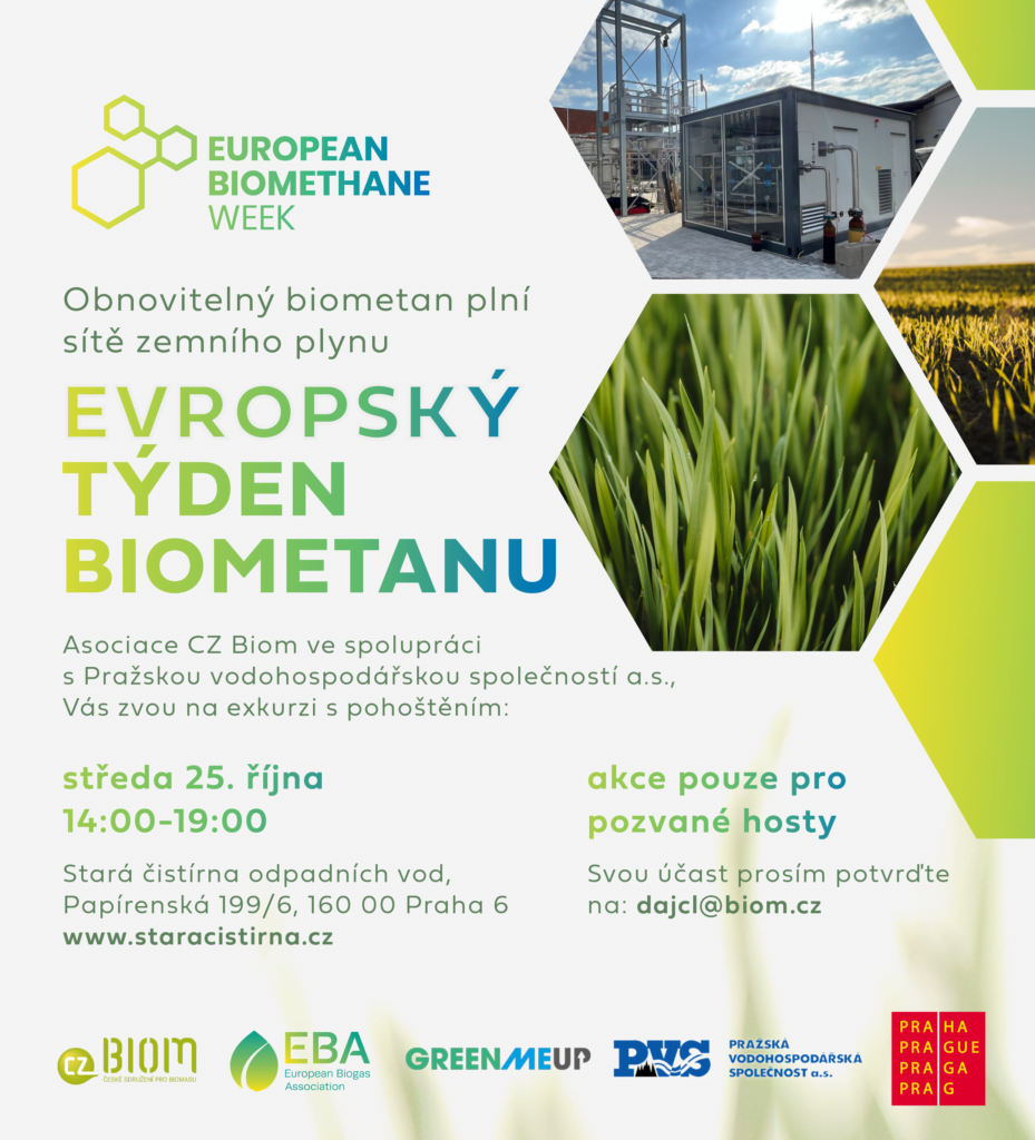 Presentation of a biomethane project at the Central Wastewater Treatment Plant in Prague