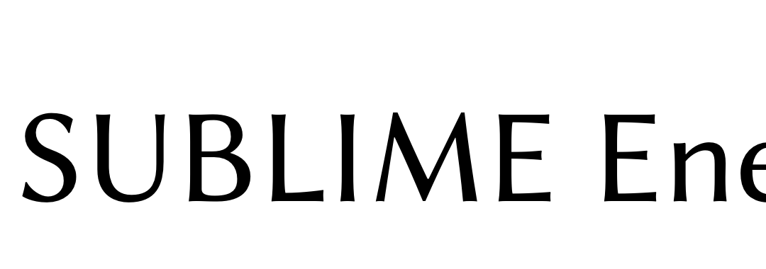 SUBLIME Energie